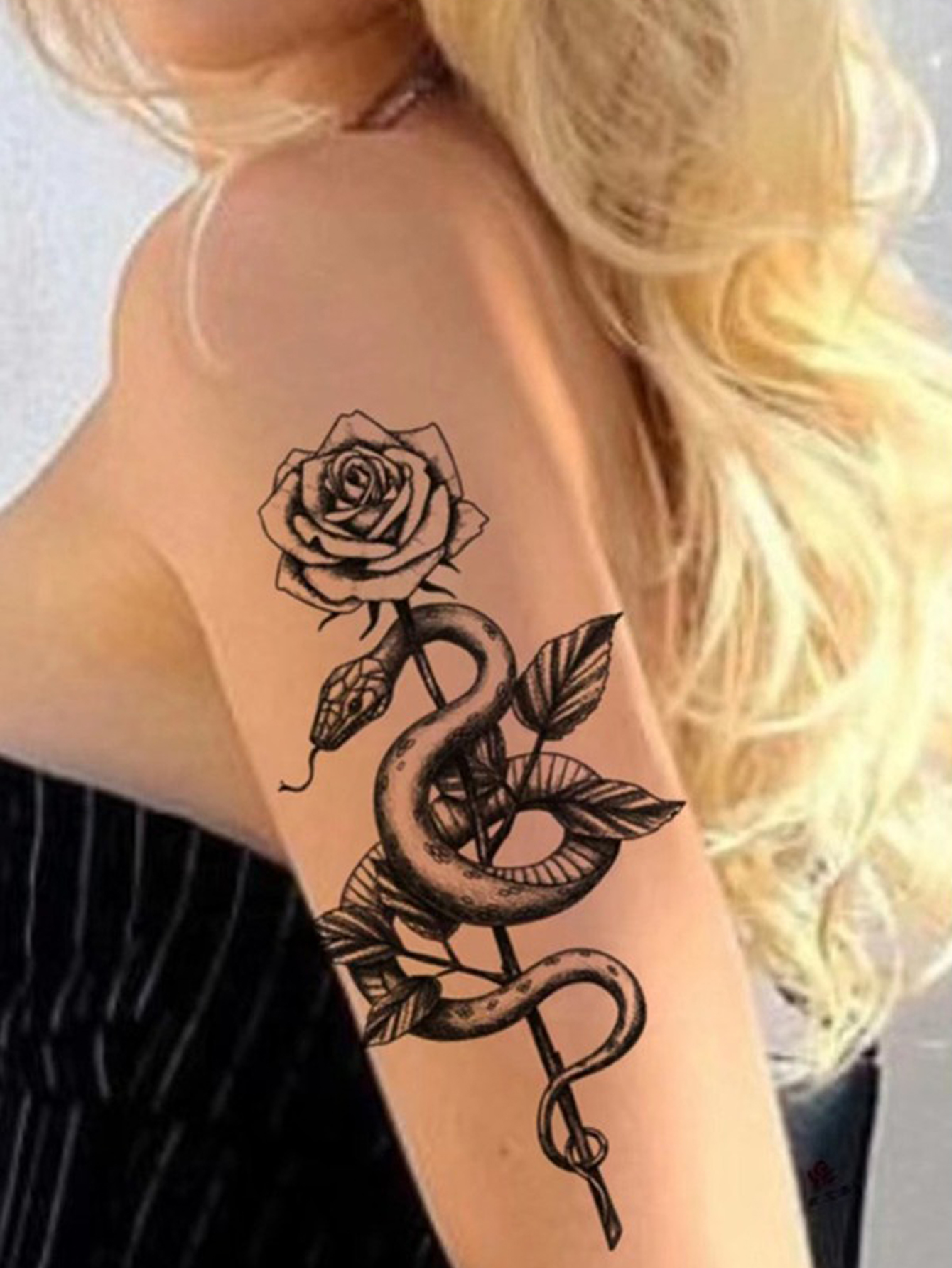 Animal Style Waterproof Arm Tattoo Sticker